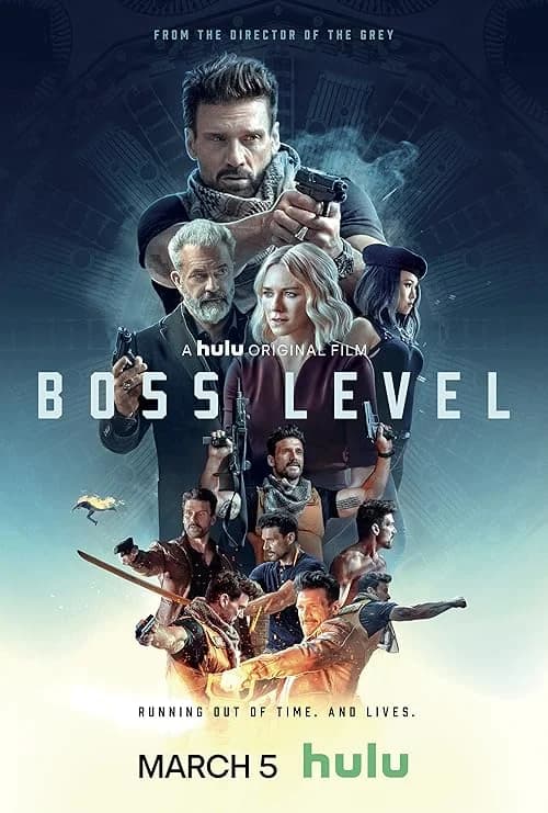 Boss Level film posteri