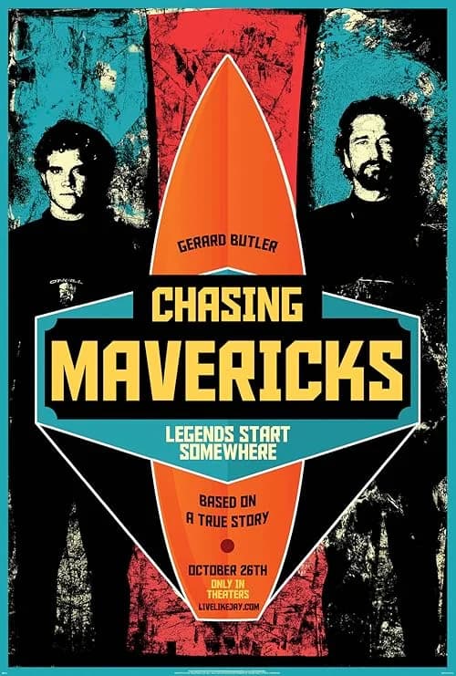 Chasing Mavericks film posteri