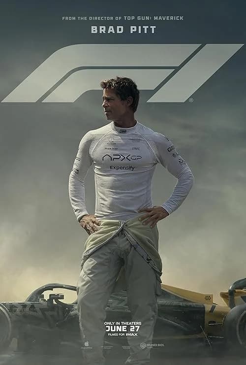F1: The Movie film posteri