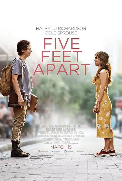 Five Feet Apart film posteri