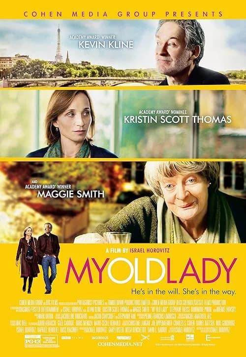 My Old Lady film posteri