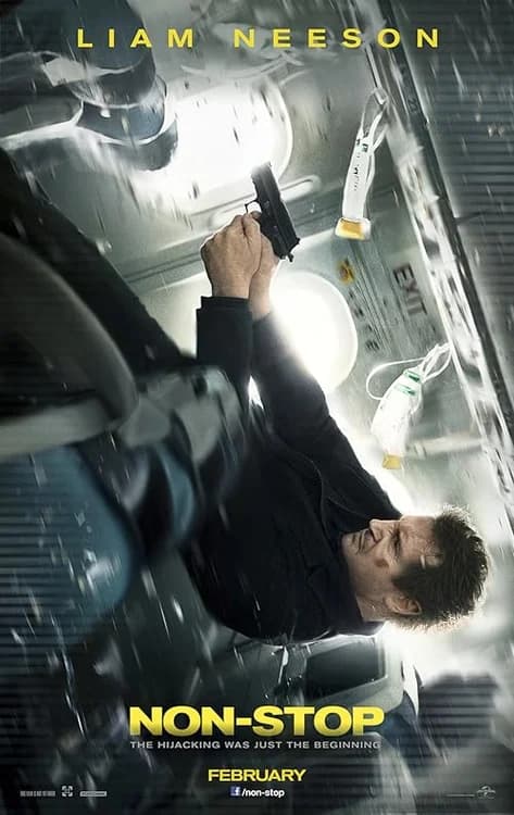 Non-Stop film posteri