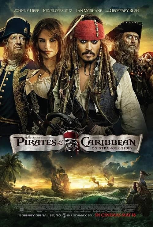 Pirates of the Caribbean: On Stranger Tides film posteri