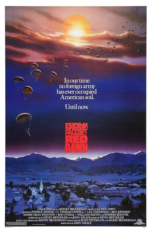 Red Dawn film posteri