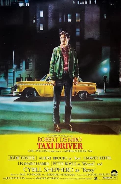 Taxi Driver film posteri